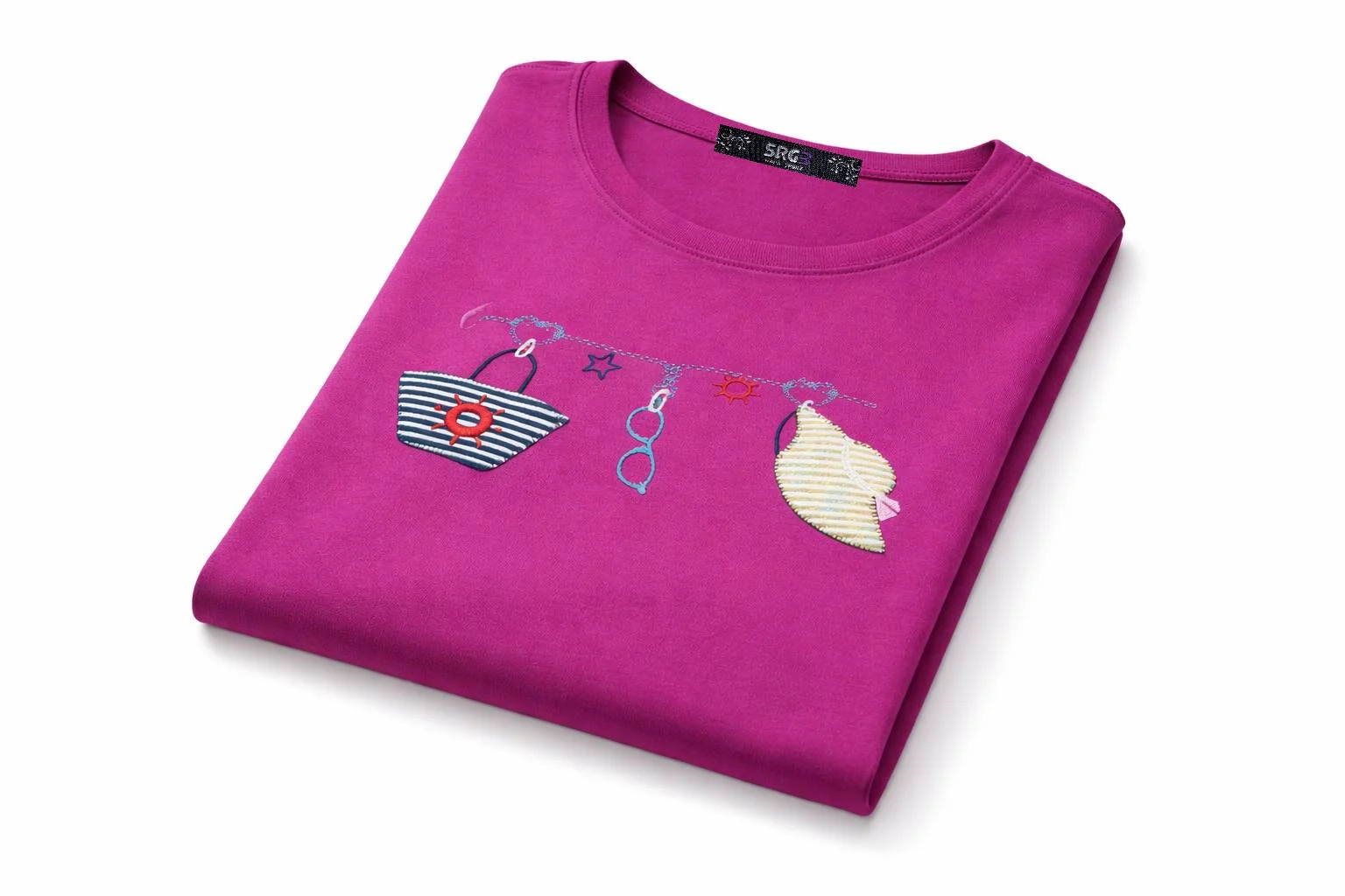 Camiseta Canalé Bordado Tendedero - Imagen 5