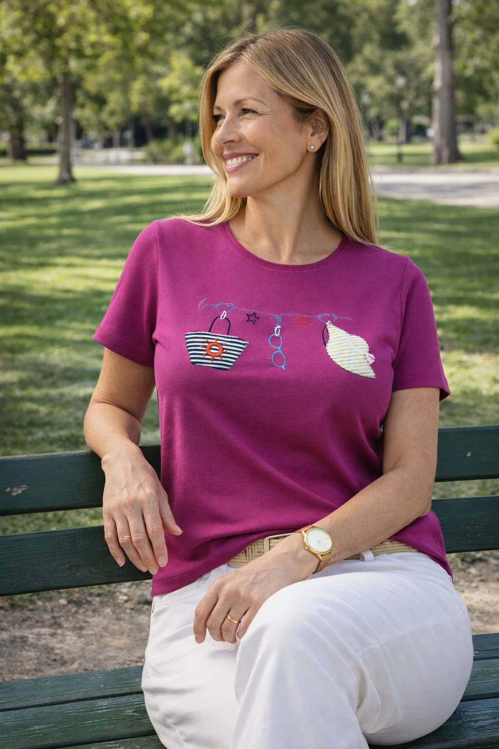 Camiseta Canalé Bordado Tendedero - Imagen 6