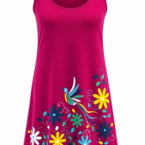 Vestido Básico Estampado